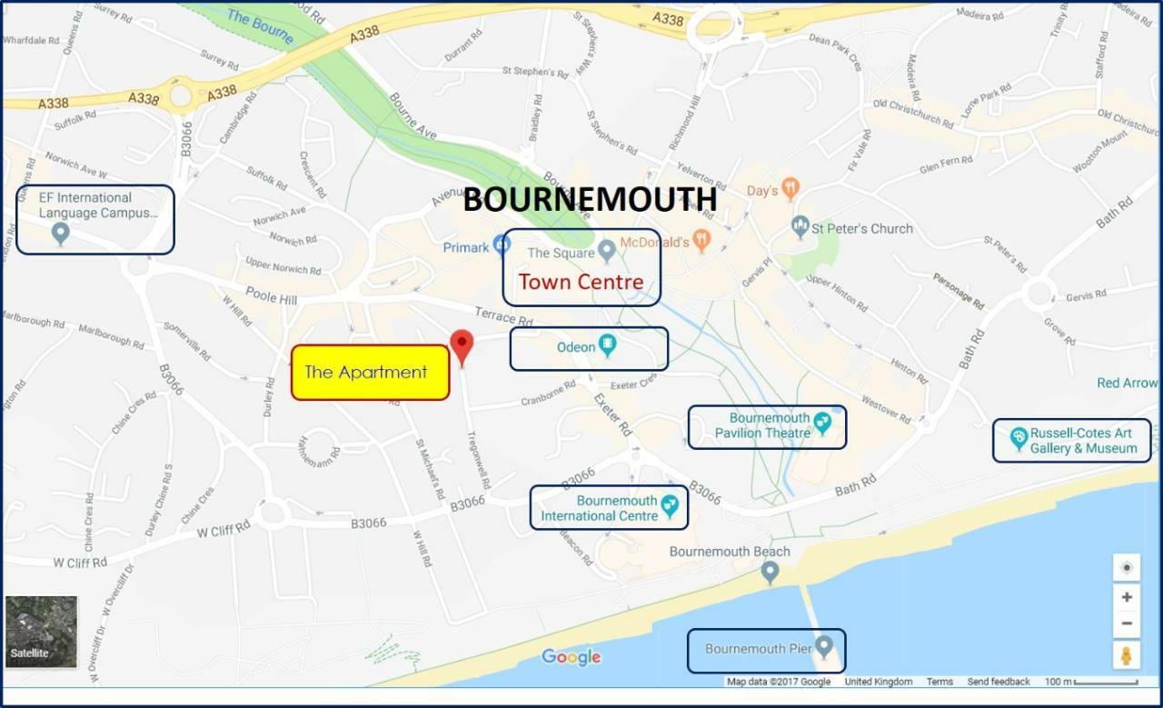 Bournemouth Luxury Apartment Extérieur photo